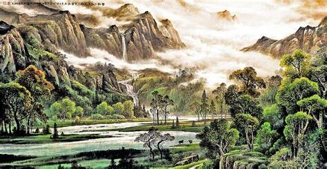 山水画 风水